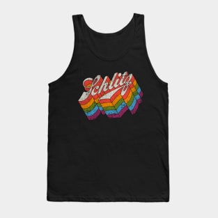 Schlitz Beer Distressed - Pride Tank Top